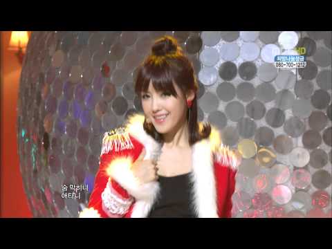 [HD][25.12.2010] T-ara - I Go crazy because of you + Why Are You Being Live