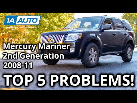Top 5 Problems Mercury Mariner SUV 2nd Gen 2008-11