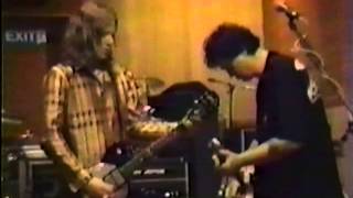 Jimmy Page with the Black Crowes Studio Rehearsals 1999