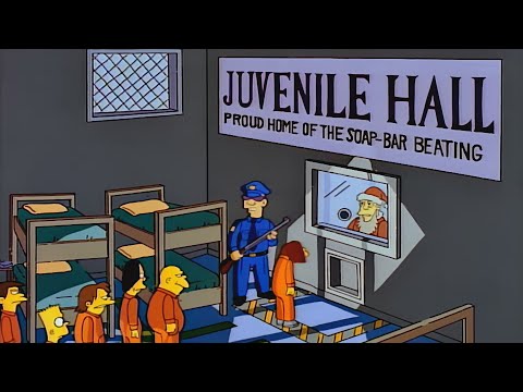 Juvenile Hall Christmas Gifts - The Simpsons