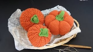 preview picture of video 'How to Crochet a Halloween Pumpkin 할로윈데이 코바늘뜨기 펌프킨 호박 핀쿠션 만들기2'