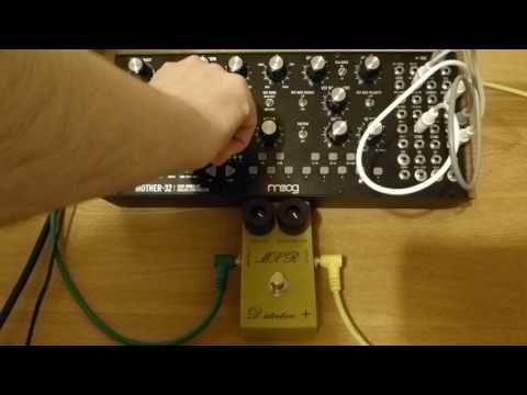 Moog Mother 32 & MXR Distortion+ CSP104