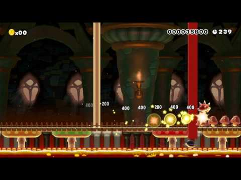 High Speed Blaster Demo [Auto] by King Spork - SUPER MARIO MAKER - NO COMMENTARY 1ax