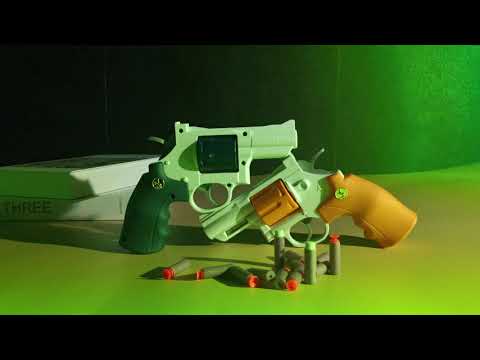 Soft Bullet Revolver Toy Guns Review: soft bullet toy gun for everyone