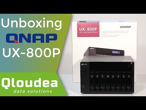 QNAP UX-800p Unidad de expansión 8 discos Unboxing Español
