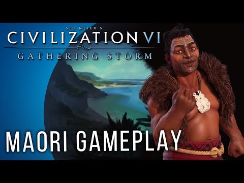 Civ VI: Gathering Storm - Maori Gameplay #1