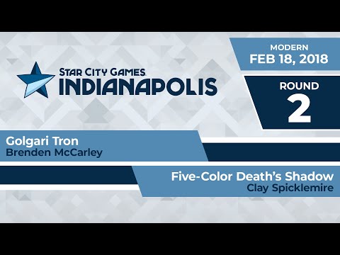SCGINDY: Round 2 - Brenden McCarley vs Clay Spicklemire | Modern