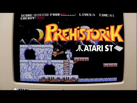 Prehistorik - Atari ST (1991) longplay