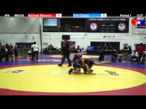 2012 DSMI WM 63 KG: Rachael Shannon (Lindenwood) vs. Erin Clodgo (Sunkist Kids)
