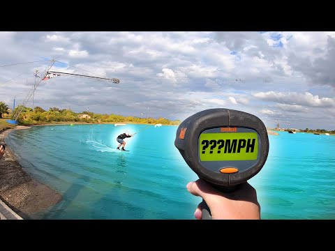 WORLDS FASTEST WAKEBOARDER?!?!