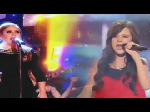 "Adele & Marina Dalmas"  "Set Fire To The Rain "