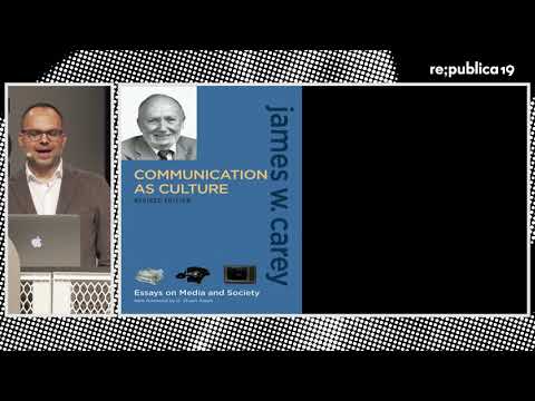 re:publica 2019 – Hossein Derakhshan: Goodbye News, Hello Drama