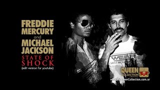 Freddie Mercury &amp; Michael Jackson - State Of Shock (Edit Version - 2014 Hernán Snow Remaster)