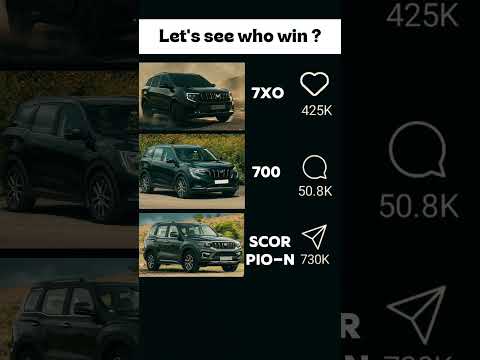 XUV 7XO vs XUV 700 vs Scorpio N