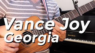 Vance Joy - Georgia (Guitar Tutorial) by Shawn Parrotte