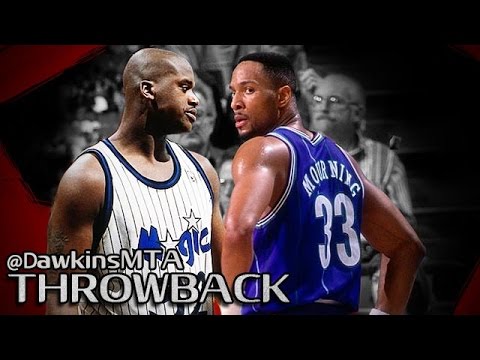 Shaquille O'Neal vs Alonzo Mourning BIG Men Duel 1994.11.09 - Zo With 26, SHAQ With 46, 20 Rebs!