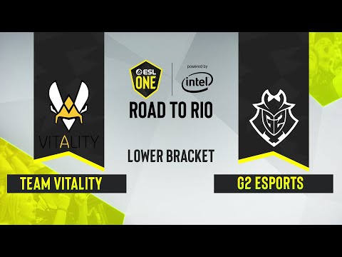 CS:GO - G2 Esports vs. Team Vitality [Dust2] Map 3 - ESL One: Road to Rio - Lower Bracket Final - EU