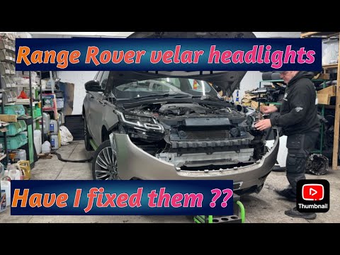 RANGE ROVER VELAR DRL HEADLIGHT PROBLEMS PART 2
