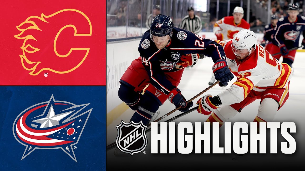 Flames vs. Blue Jackets | NHL Highlights | January 13, 2026
