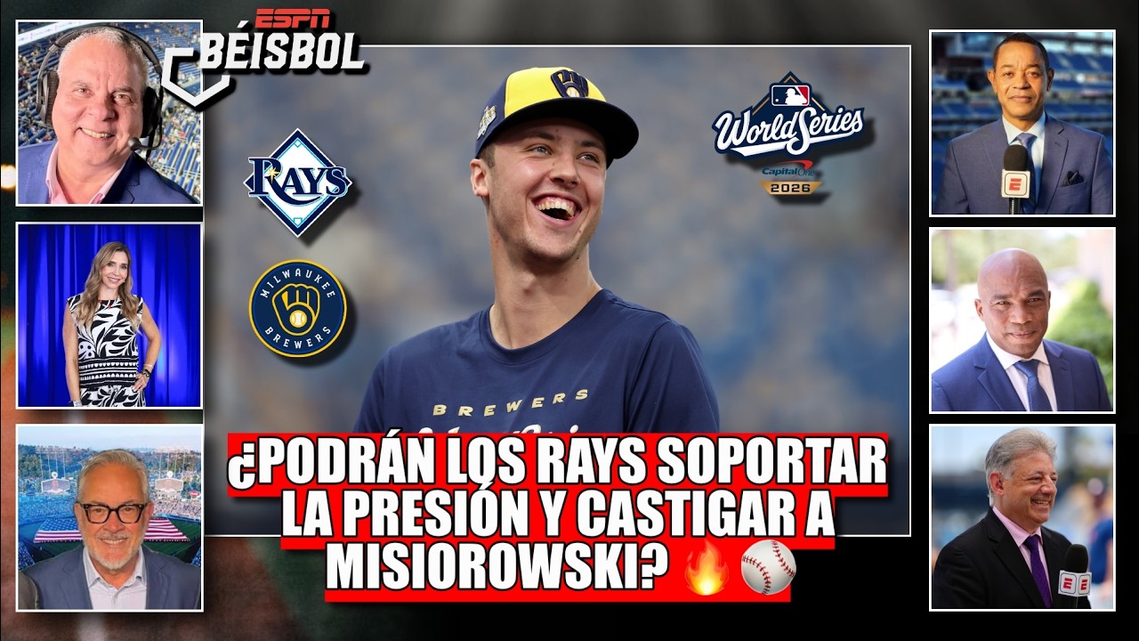 BREWERS puede dar ESTOCADA FINAL en Juego 5 vs RAYS con MISIOROWSKI en el montículo | ESPN Beisbol