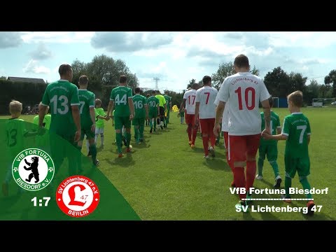 [Testspiel ] VfB Fortuna Biesdorf  - SV Lichtenberg 47