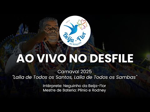 [CAMPEÃ] Beija-Flor 2025 | Áudio ao vivo do Desfile | Samba ao vivo - #DesfileRJ25