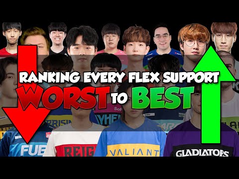 RANKING EVERY FLEX SUPPORT PLAYER IN OVERWATCH LEAGUE 2021 WORST TO BEST