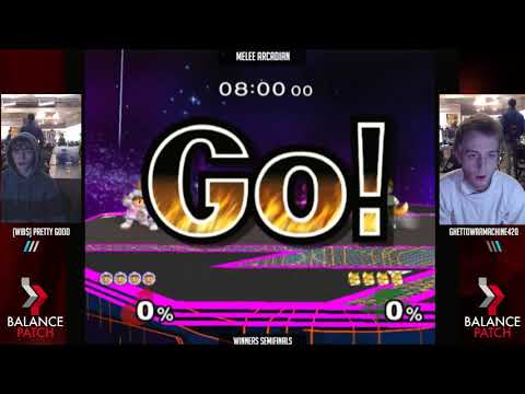 NE Melee Arcadian 5 - Pretty Good (Ice Climbers) vs. GWM420 (Fox) - SSBM WSF