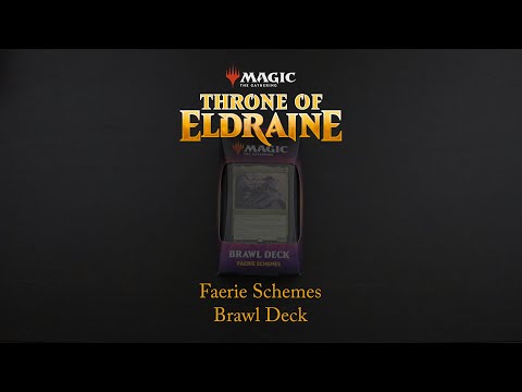 Magic: The Gathering: Throne of Eldraine Faerie Schemes Brawl Deck