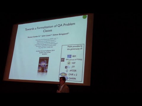 AGI-14 Selmer Bringsjord - Toward a Formalization of QA Problem Classes