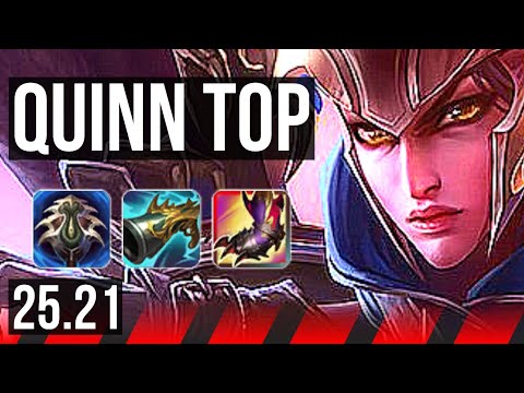 QUINN vs ILLAOI (TOP) | 18/2/8, 7 solo kills, 56k DMG, Legendary | EUW Master | 25.21