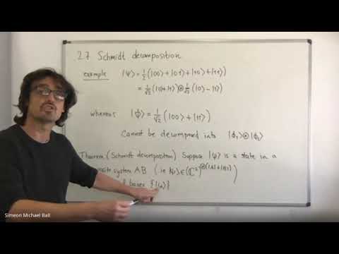 Quantum Computation:  2.7-3.3