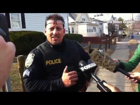 West Haven Police speak to press on active lockdown scene at U. of New Haven #Connecticut
