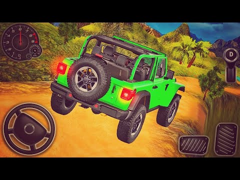 Offroad Jeep Driving Simulator - Luxury SUV 4x4 Prado Stunts - Android GamePlay 