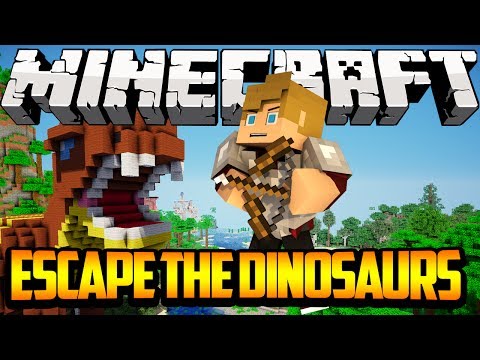 "Escape The Dinosaurs!" Minecraft Nexus Hunger Games w/LittleLizardGaming