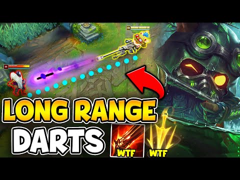 I BROKE THE ATTACK RANGE RECORD ON TEEMO! (SNIPER ATTACHMENT)