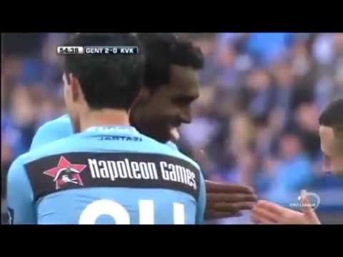 Gent   Kortrijk ~ 3   0 ~ All Goals BELGIUM׃ Jupiler League   27 11 2016