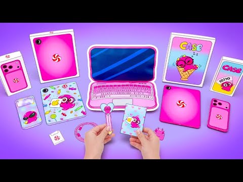 💻 DIY Laptop, Tablet & More from Paper?! SammyStore Grand Opening!