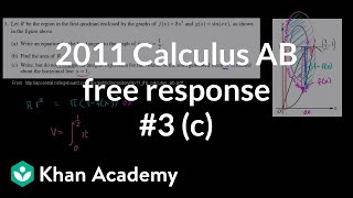2011 Calculus AB Free Response #3 (c)