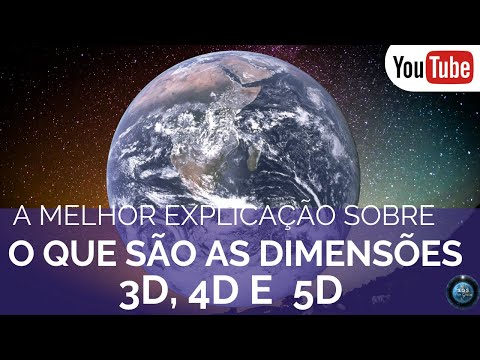 O QUE SÃO 3ª, 4ª E  e 5 DIMENSÕES? A melhor explicação 3D, 4D e 5D 💜💫
