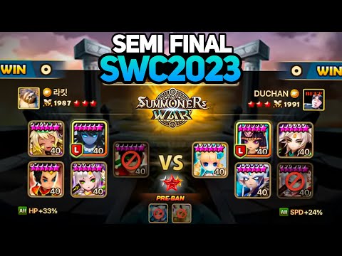 DUCHAN vs LANCHET (BO3) | SEMI FINAL | SWC2023 APAC Preliminary Day 1 - Summoners War
