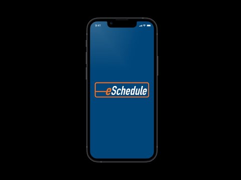 Eschedule Mobile App Tutorial