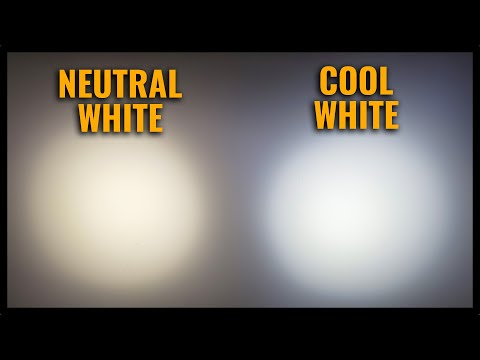 Cool White or Neutral White Flashlight?