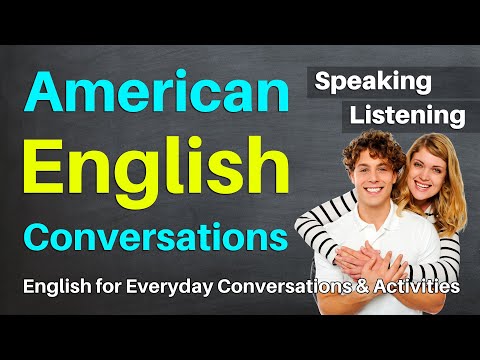 American English Conversations to Improve Listening Speaking Fluency | English Conversation