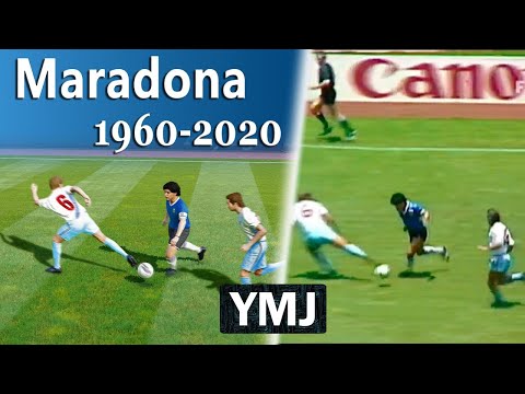 Tribute to Diego Maradona | FIFA21 X PES2021 Recreation | YMJ