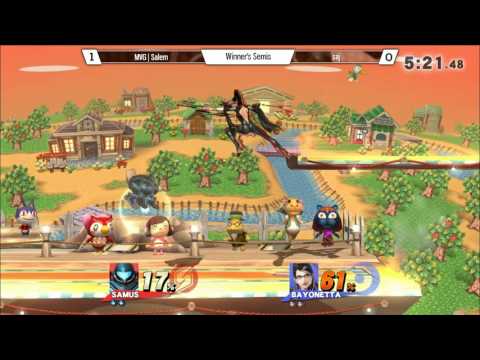 CB11 Singles - MVG|Salem (Samus) Vs. Saj (Zero Suit Samus, Bayonetta) SSB4 Winners Semifinals