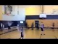 Simi Valley Cager's Kyle Fisher half court game winner