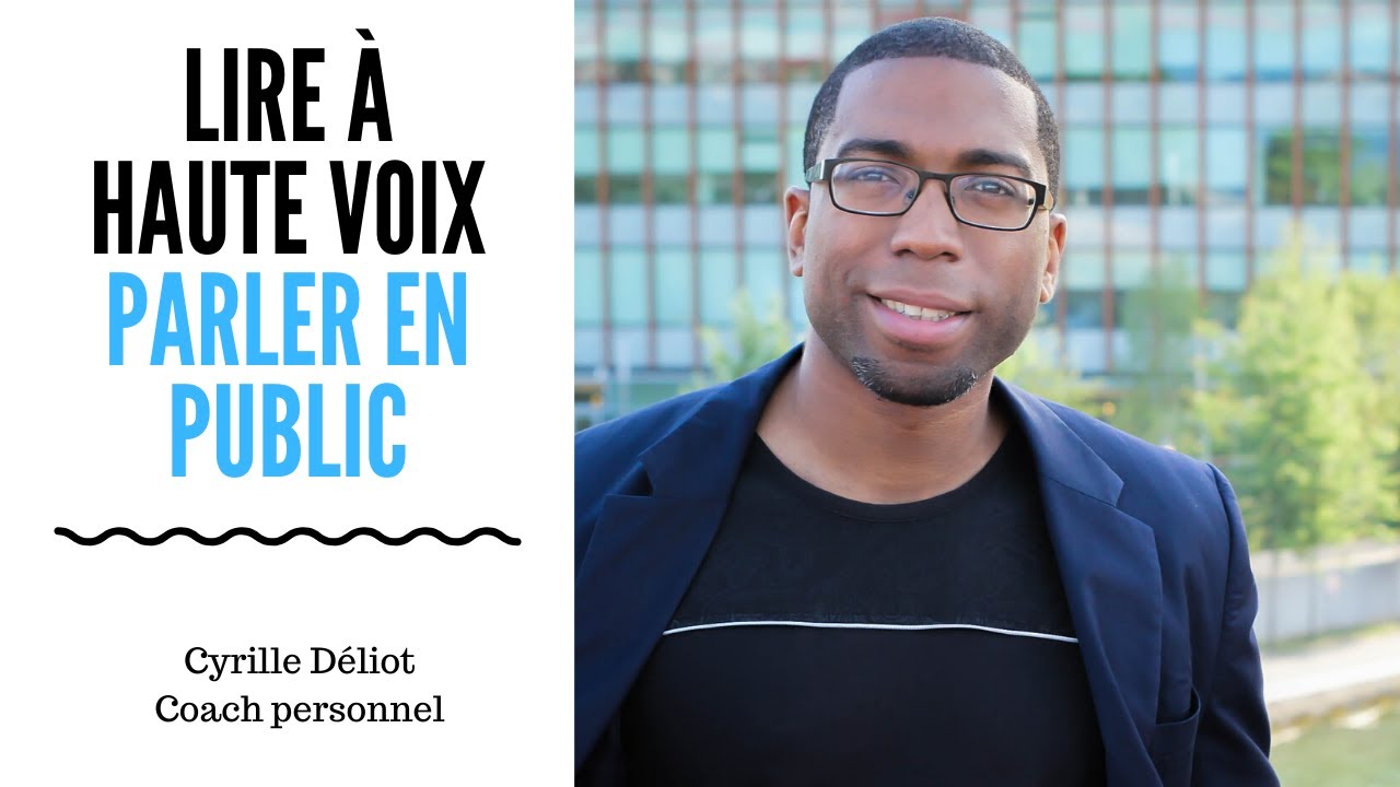 Comment lire à haute voix peut vous aider à prendre la parole en public ?