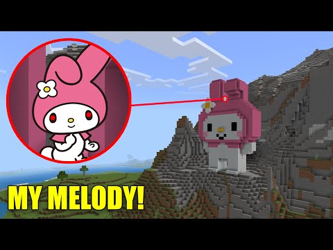 MY MELODY'NİN EVİNİ BULDUM! - Minecraft