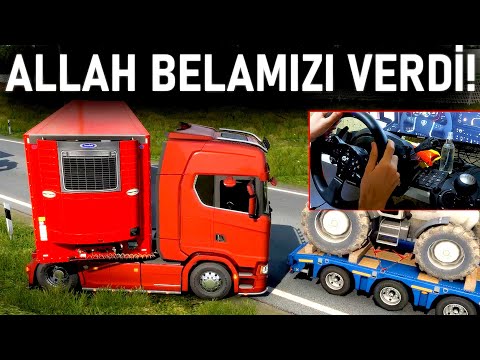WE BECAME JET MEN AND DIED! (THEY DRIVED US CRAZY) - DUISBURG CALAIS ROAD - ETS 2 TruckersMP T300...